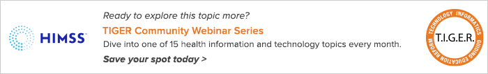 TIGER webinar series